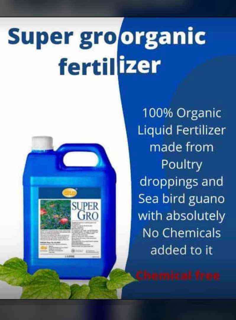 Super Gro liquid organic fertilizer 