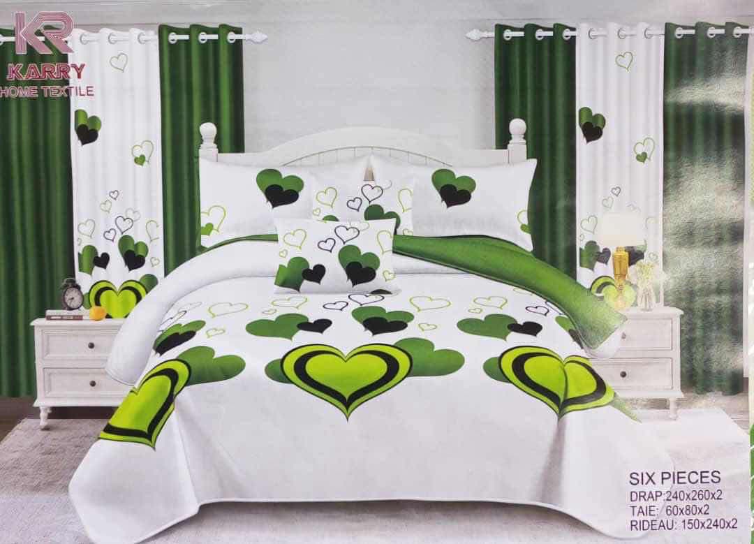 Bedsheet and door blind sets